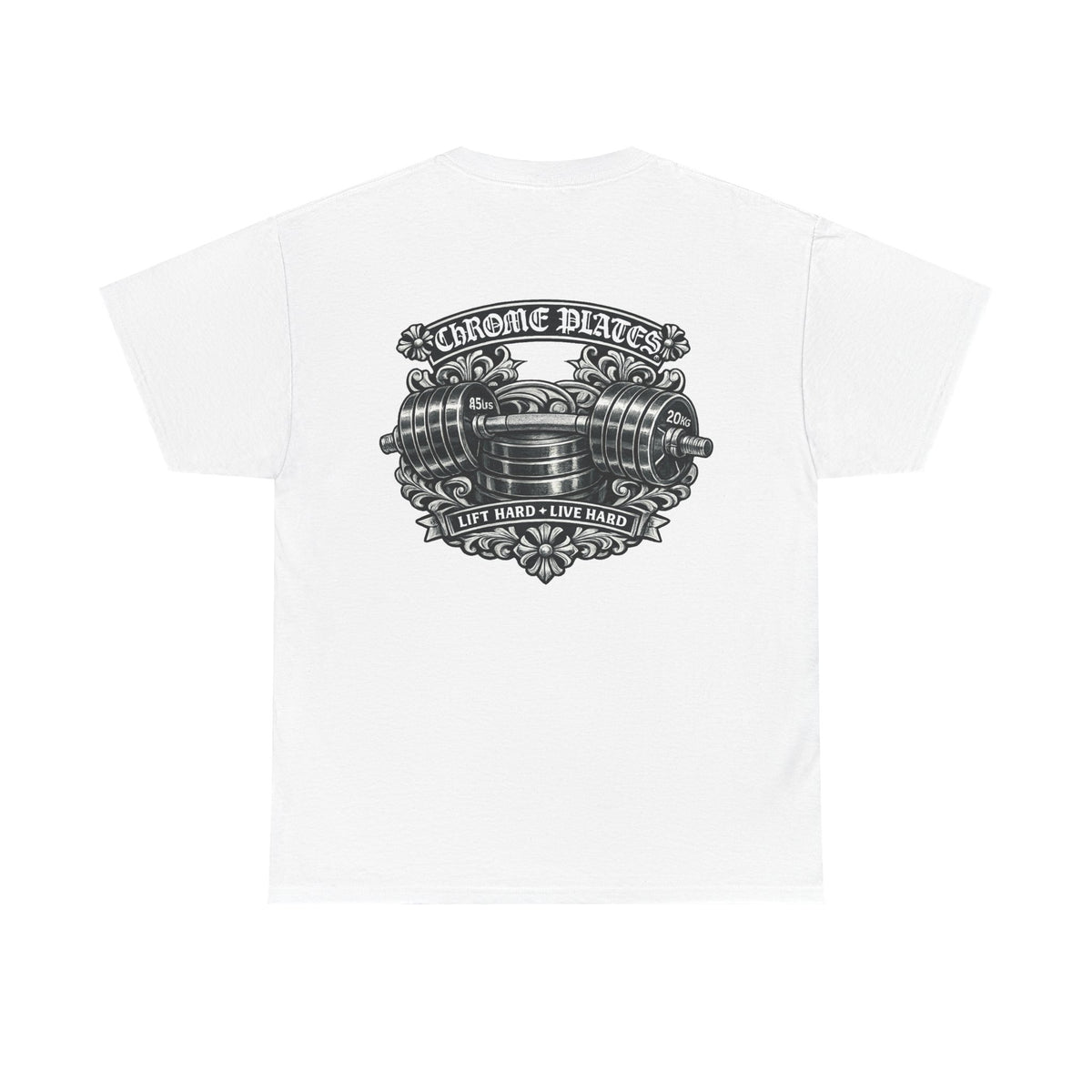CHROME PLATES White Tee