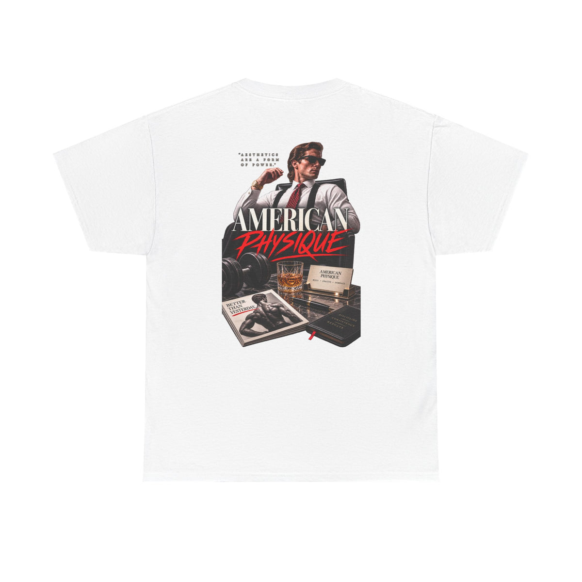 AMERICAN PHYSIQUE White Tee