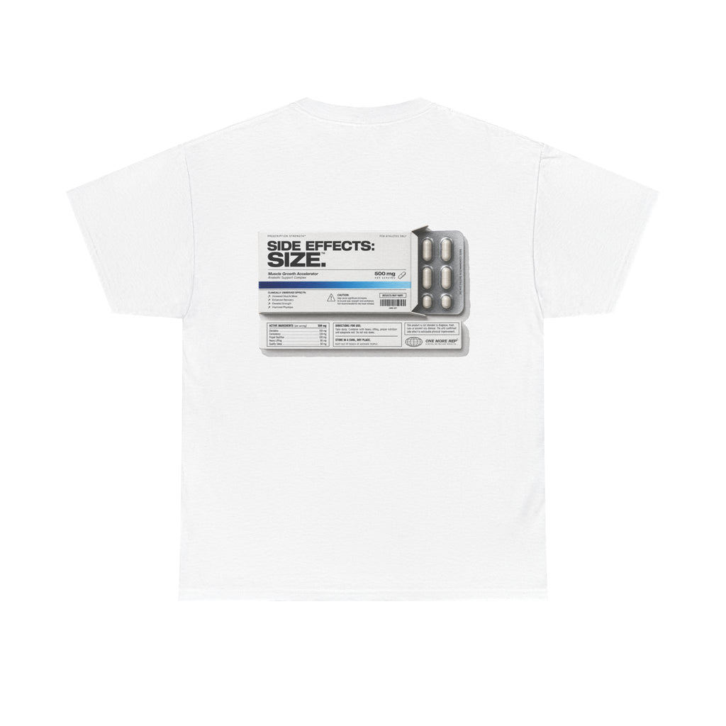 SIDE EFFECTS: SIZE White Tee