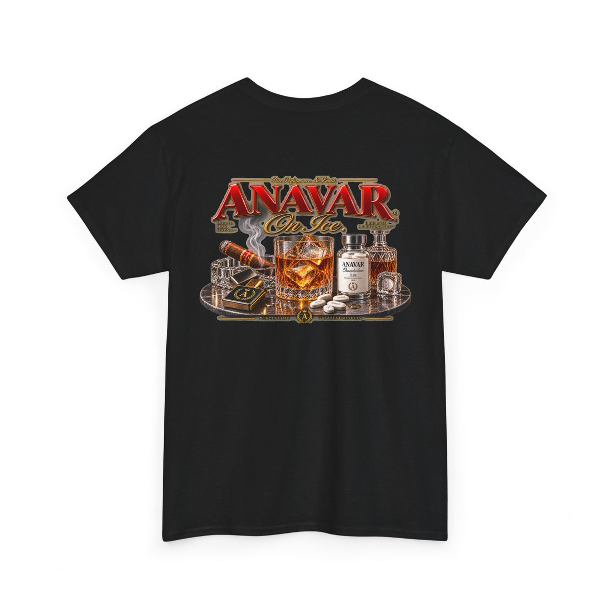 ANAVAR ON ICE Black Tee
