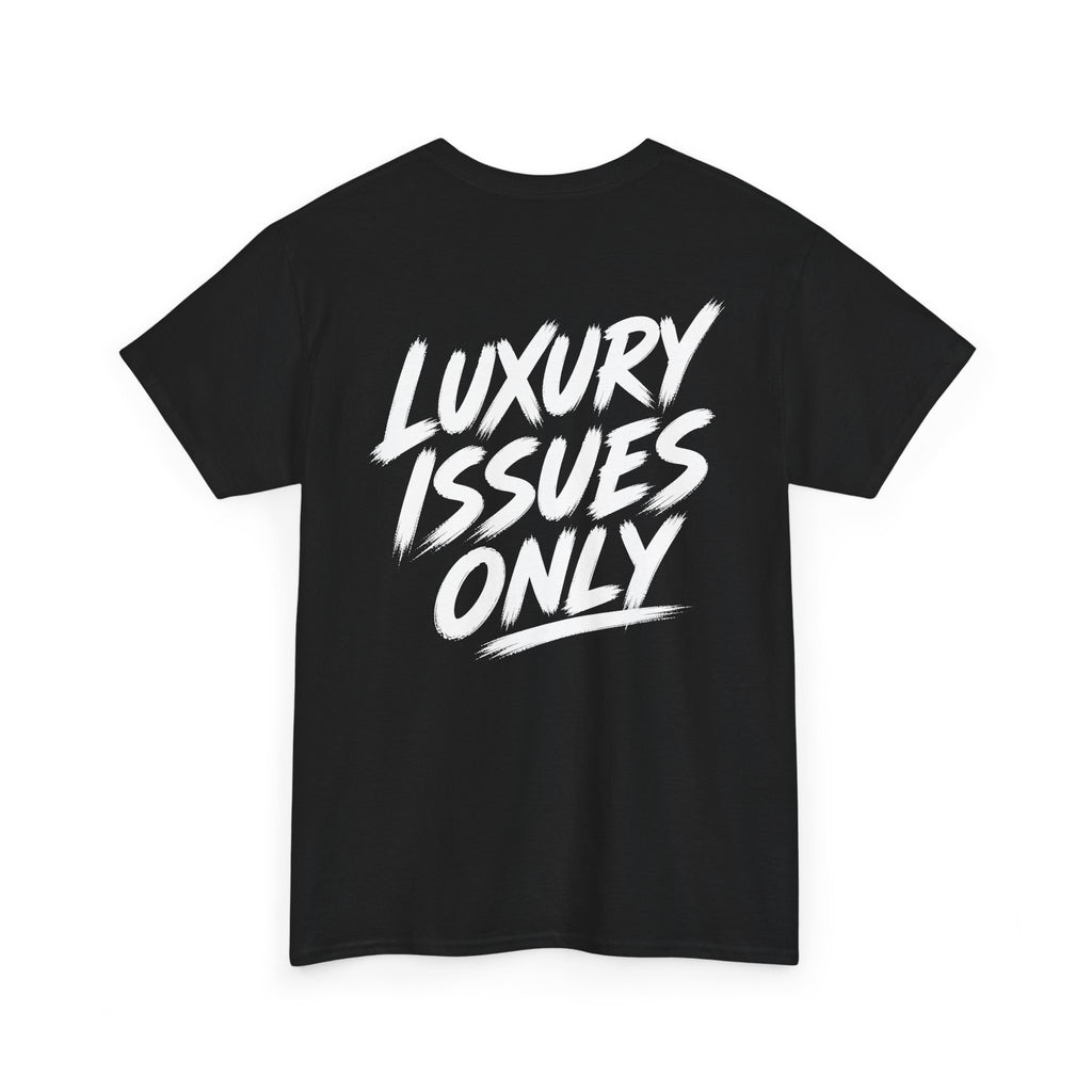 Luxury issues only Black Tee — Vintage Brush