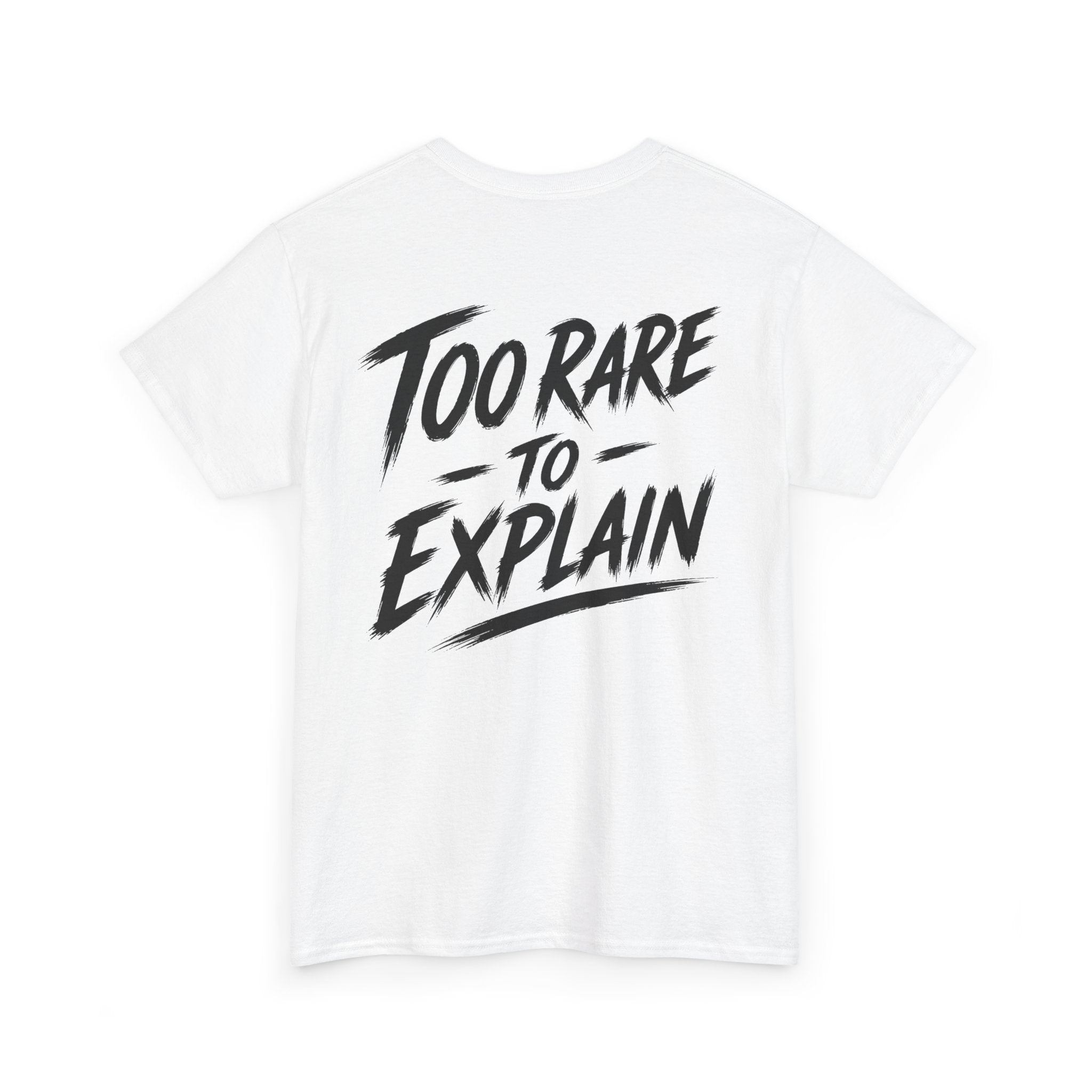 Too rare to explain White Tee — Vintage Brush