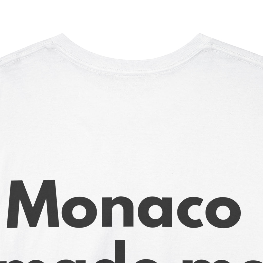 Monaco made me worse White Tee — Bold Minimal