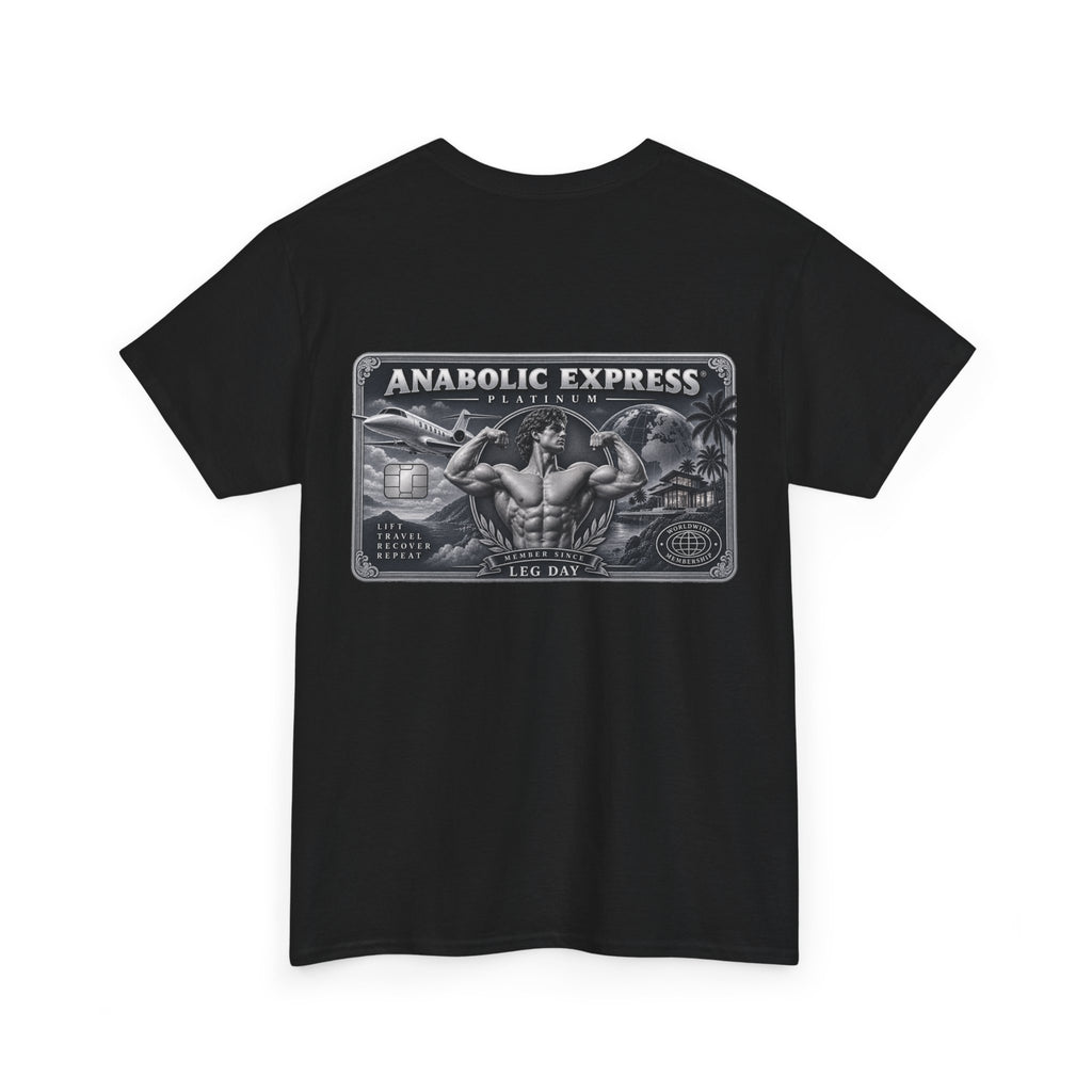 ANABOLIC EXPRESS PLATINUM Black Tee
