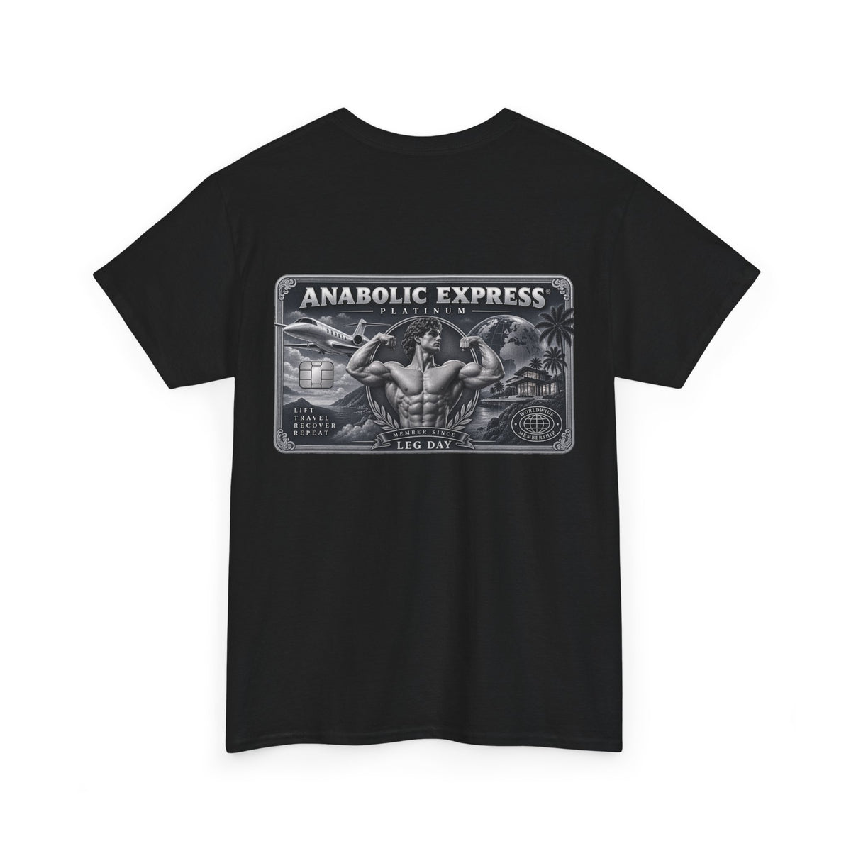 ANABOLIC EXPRESS PLATINUM Black Tee