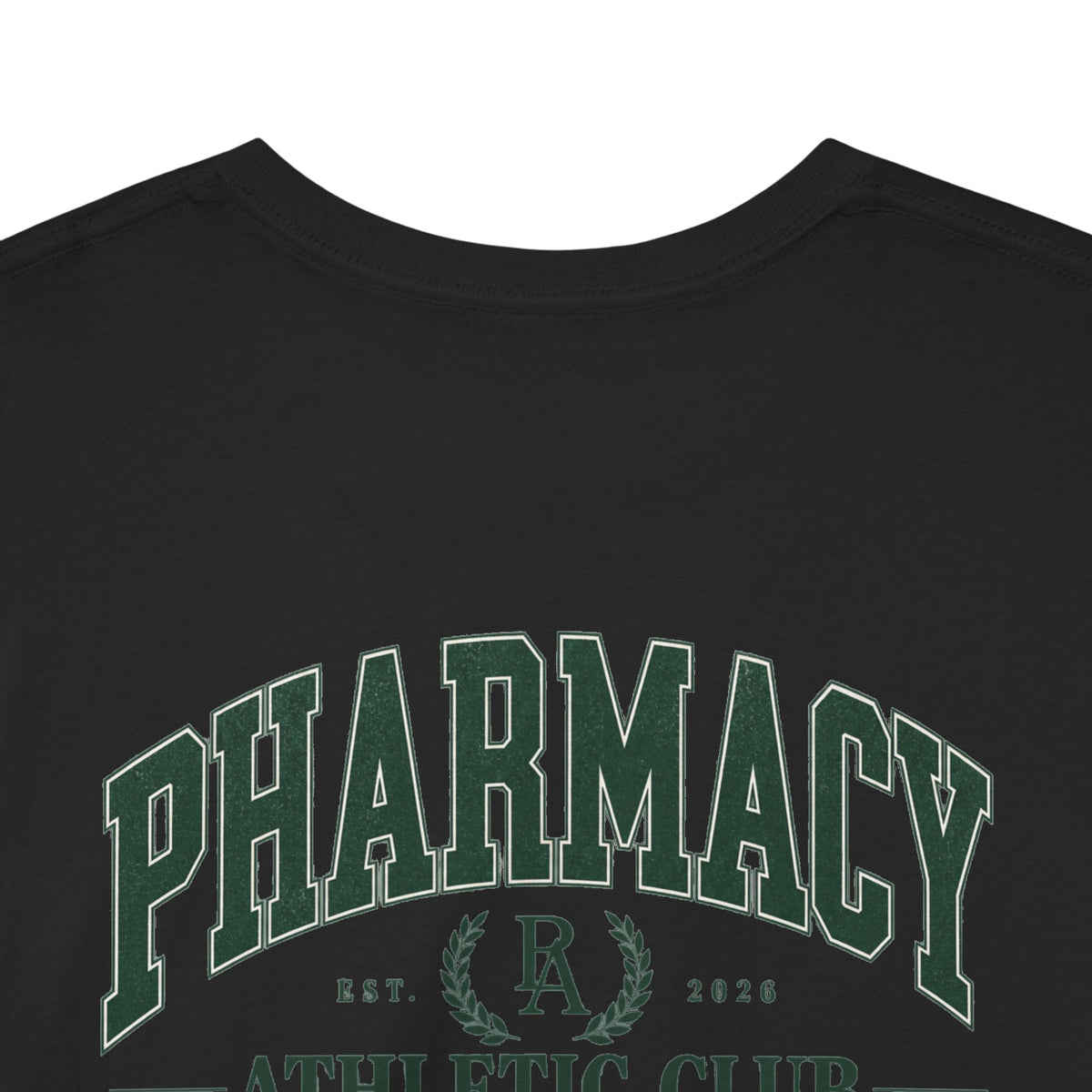 PHARMACY ATHLETIC CLUB Black Tee