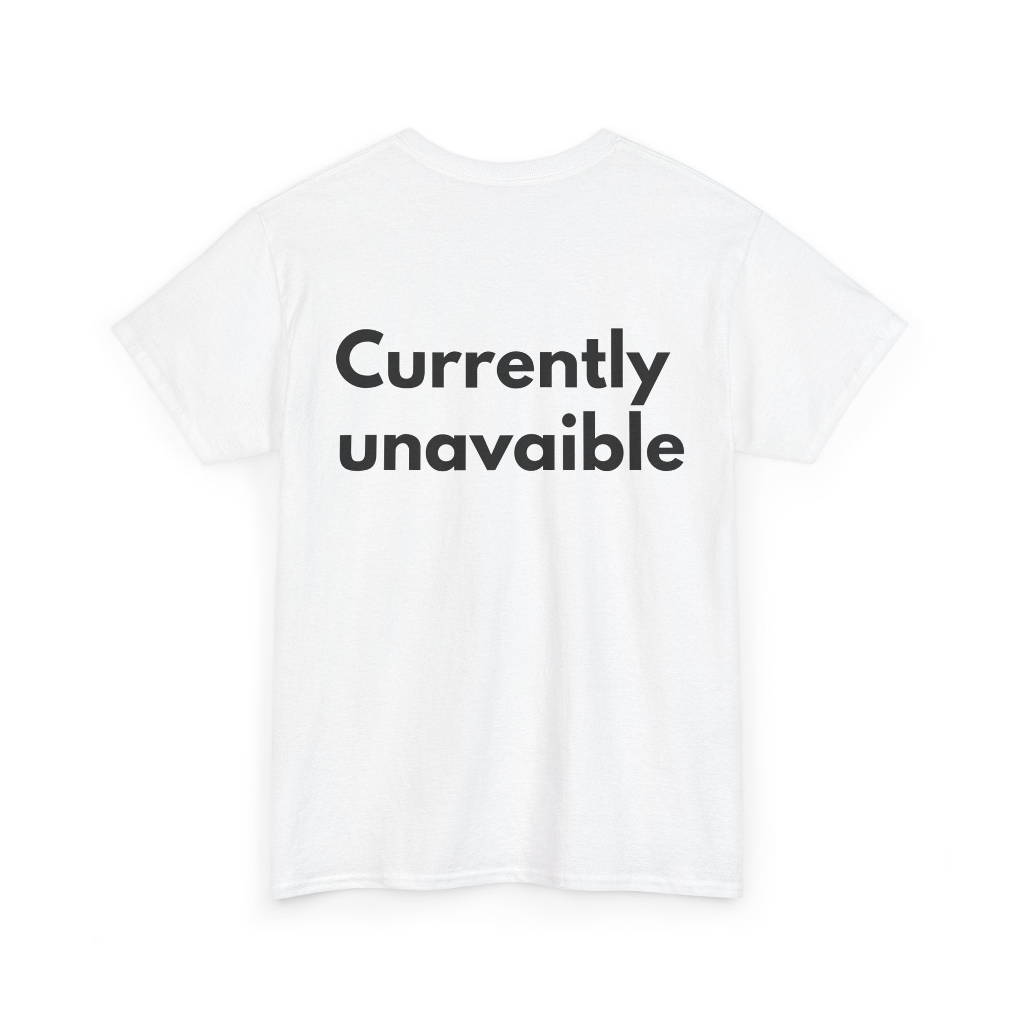 Currently unavaible White Tee — Bold Minimal