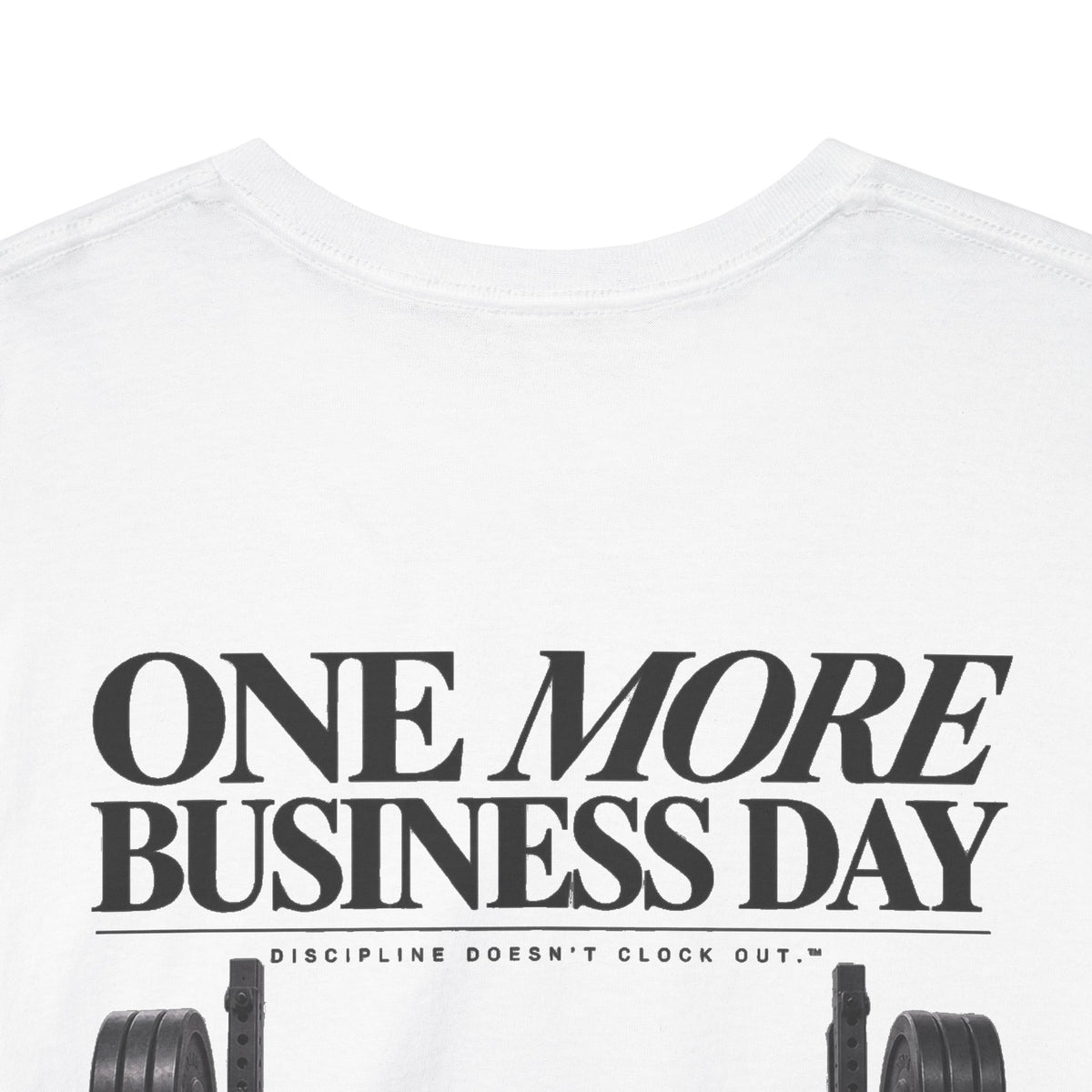 ONE MORE BUSINESS DAY White Tee
