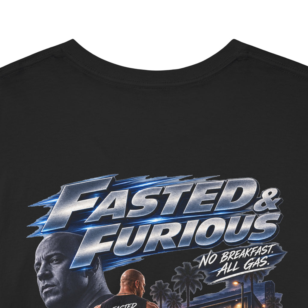 FASTED & FURIOUS Black Tee