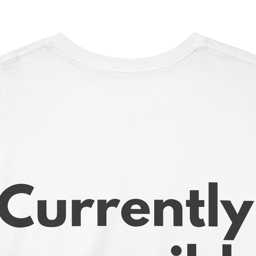 Currently unavaible White Tee — Bold Minimal