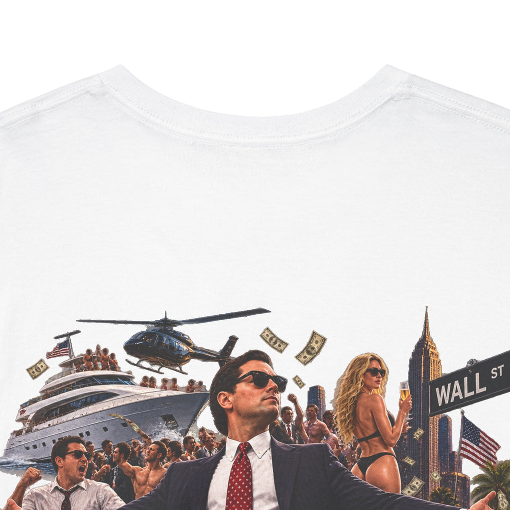 THE WOLF OF SWOLE STREET White Tee