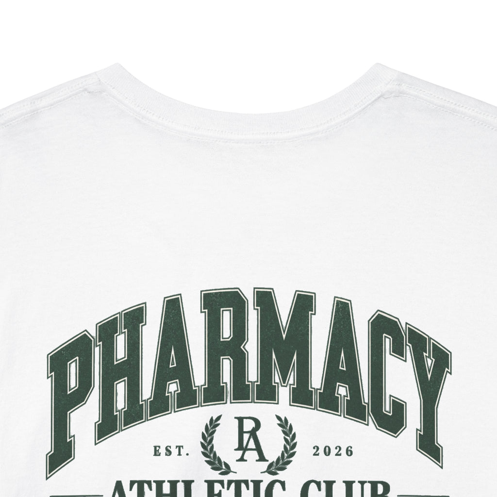 PHARMACY ATHLETIC CLUB White Tee