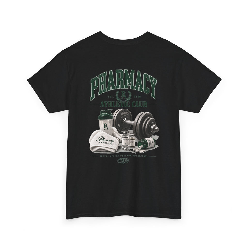 PHARMACY ATHLETIC CLUB Black Tee