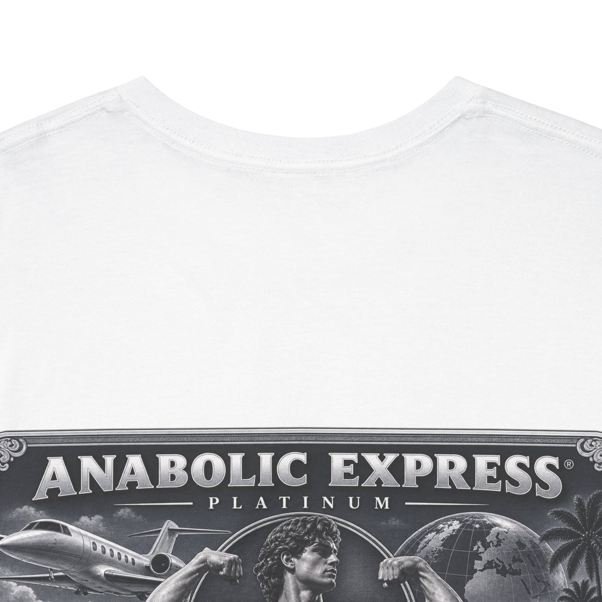 ANABOLIC EXPRESS PLATINUM White Tee