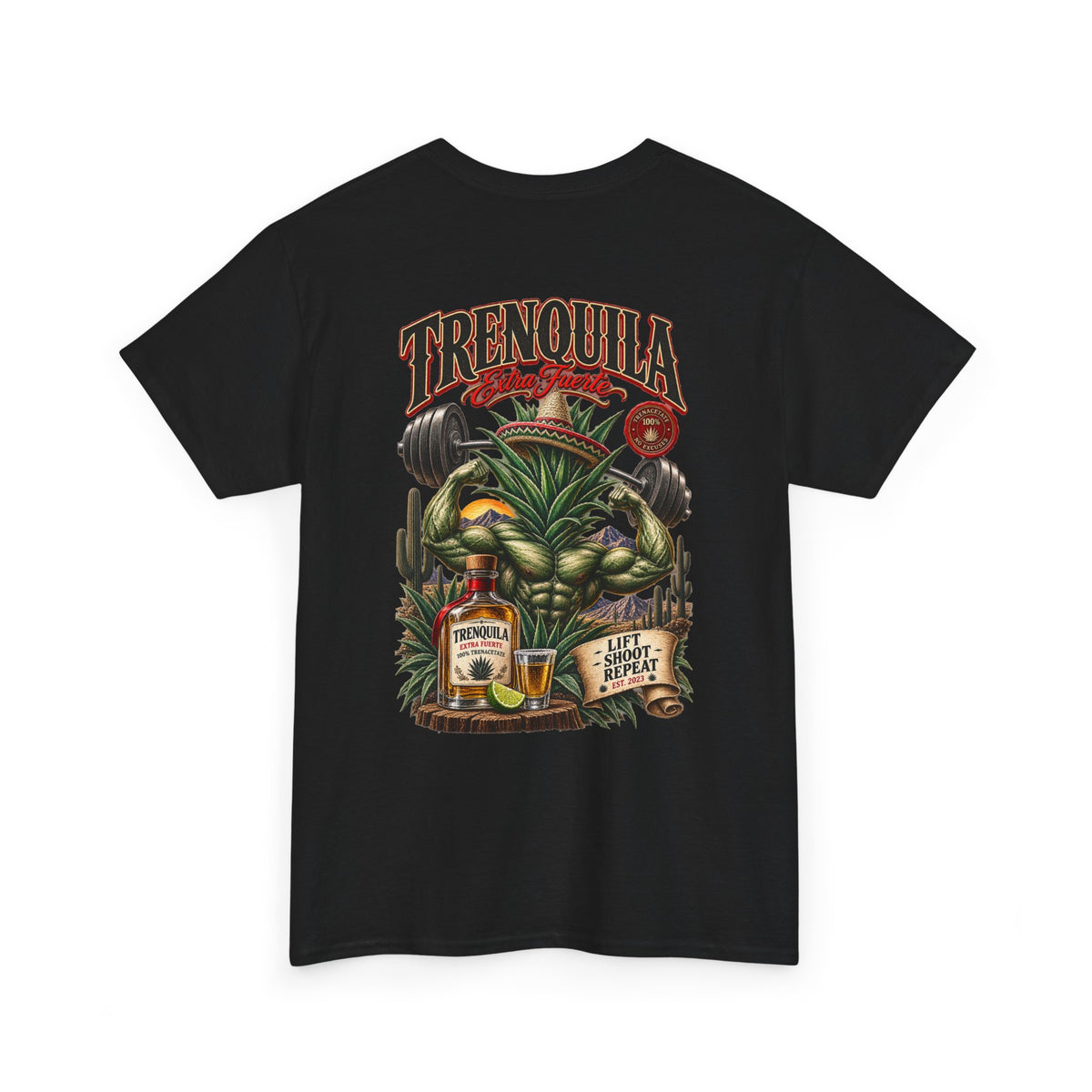 TRENQUILA Black Tee