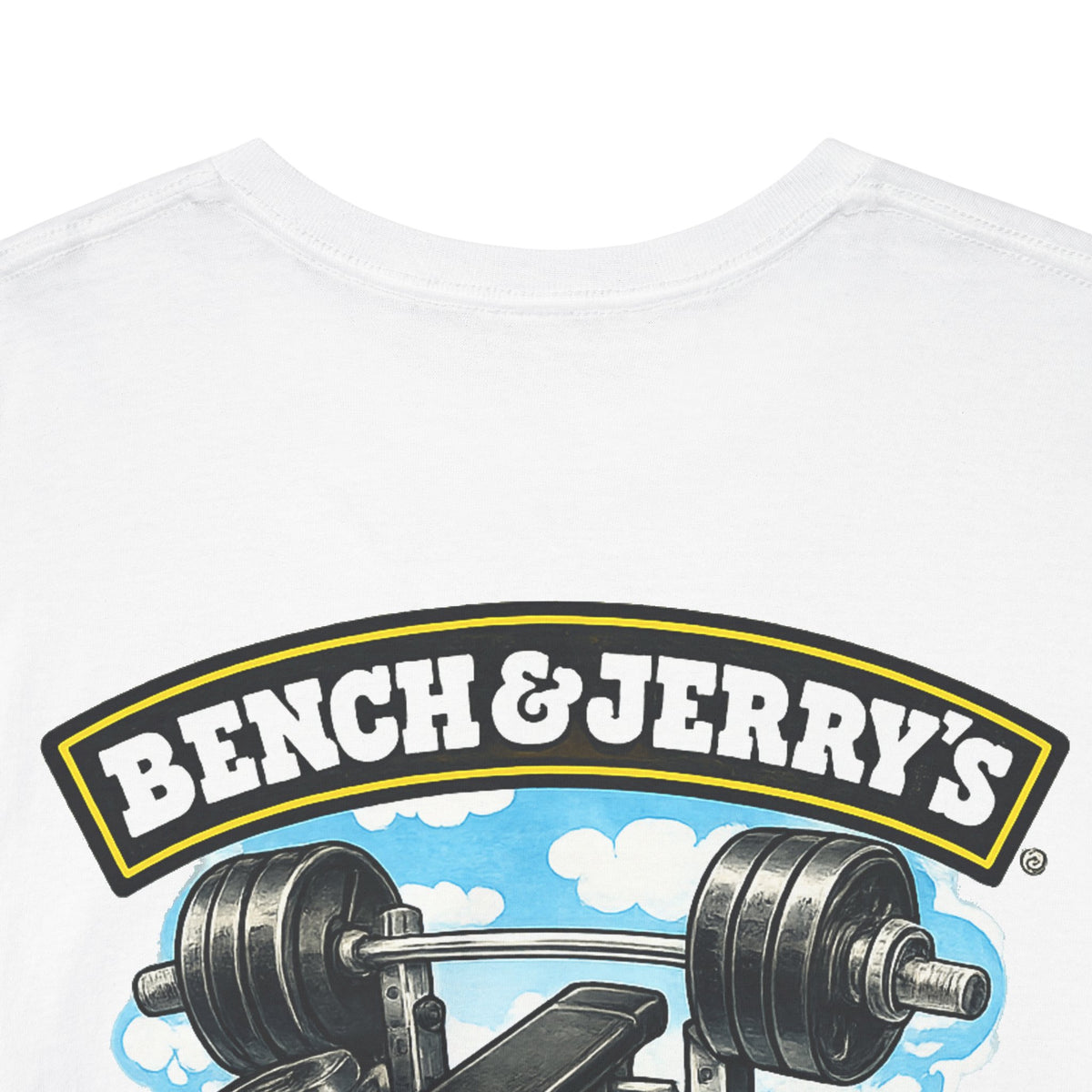 BENCH & JERRY'S White Tee