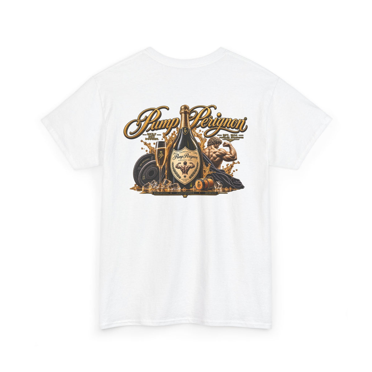 PUMP PERIGNON 2 White Tee