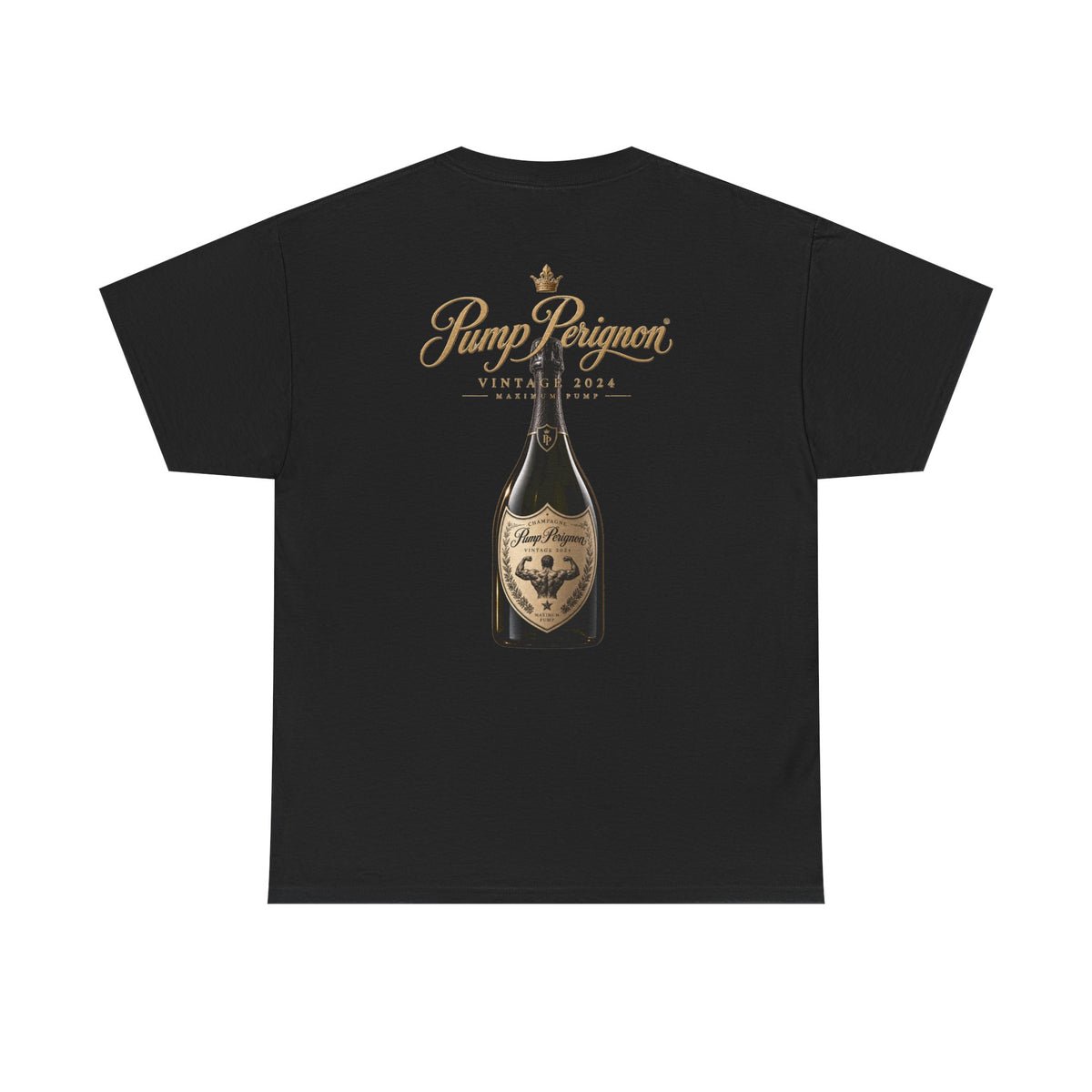 PUMP PERIGNON Black Tee