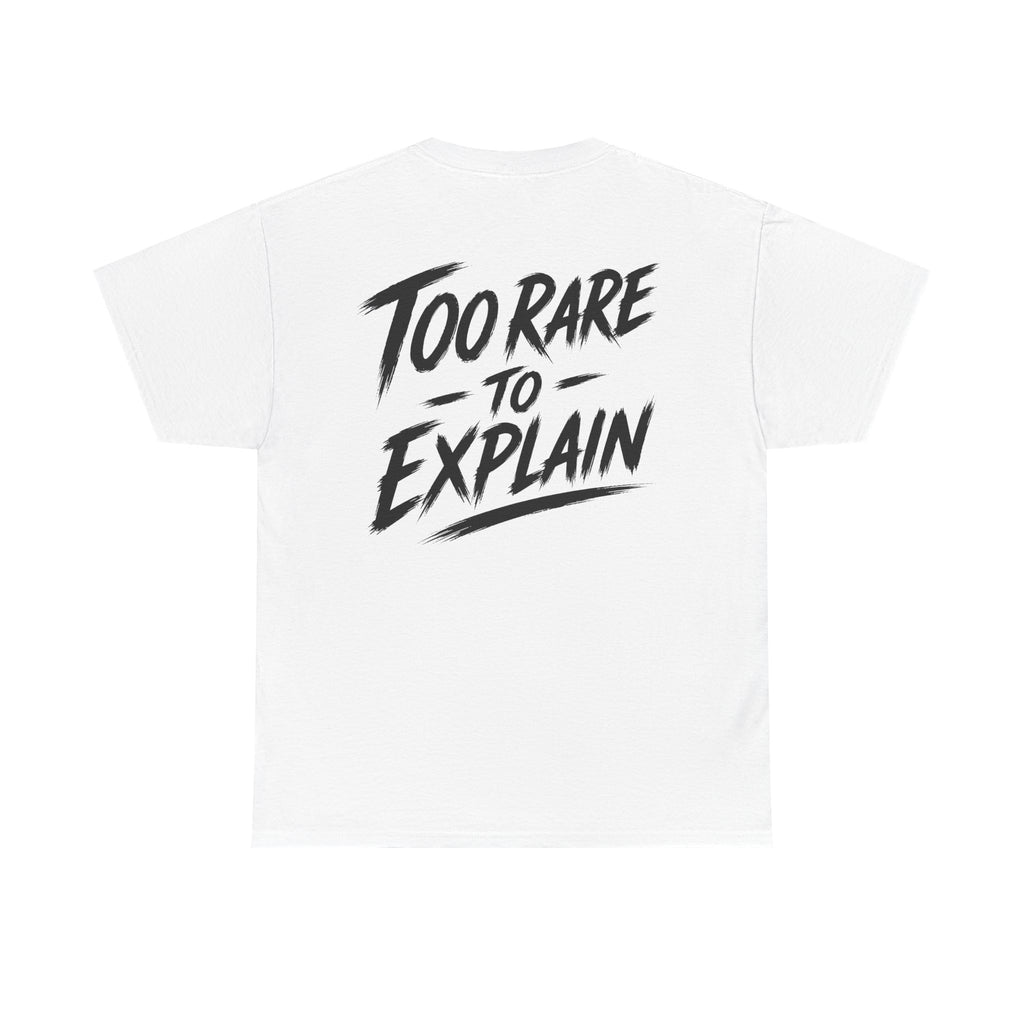 Too rare to explain White Tee — Vintage Brush