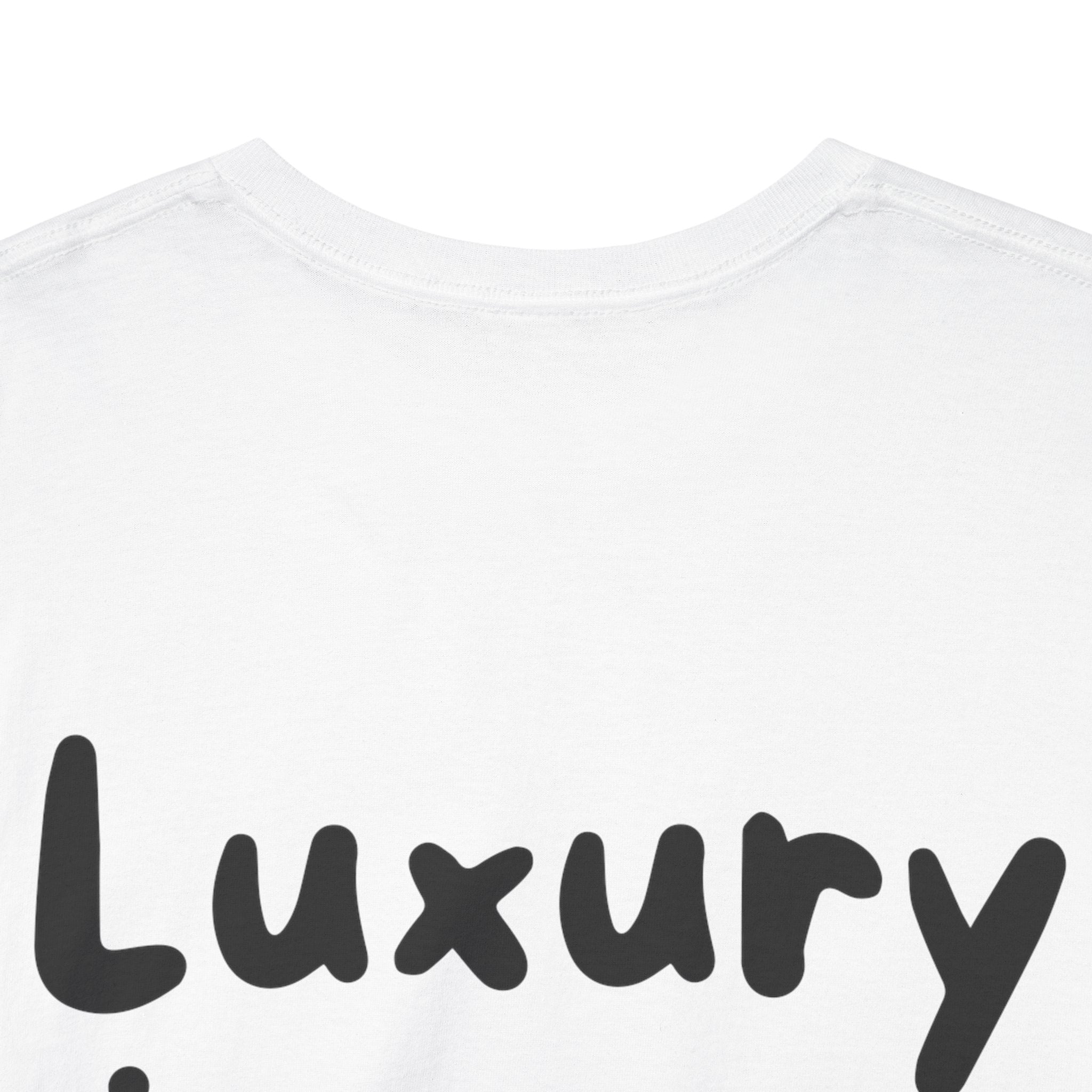 Luxury issues only White Tee — Casual Handwritten