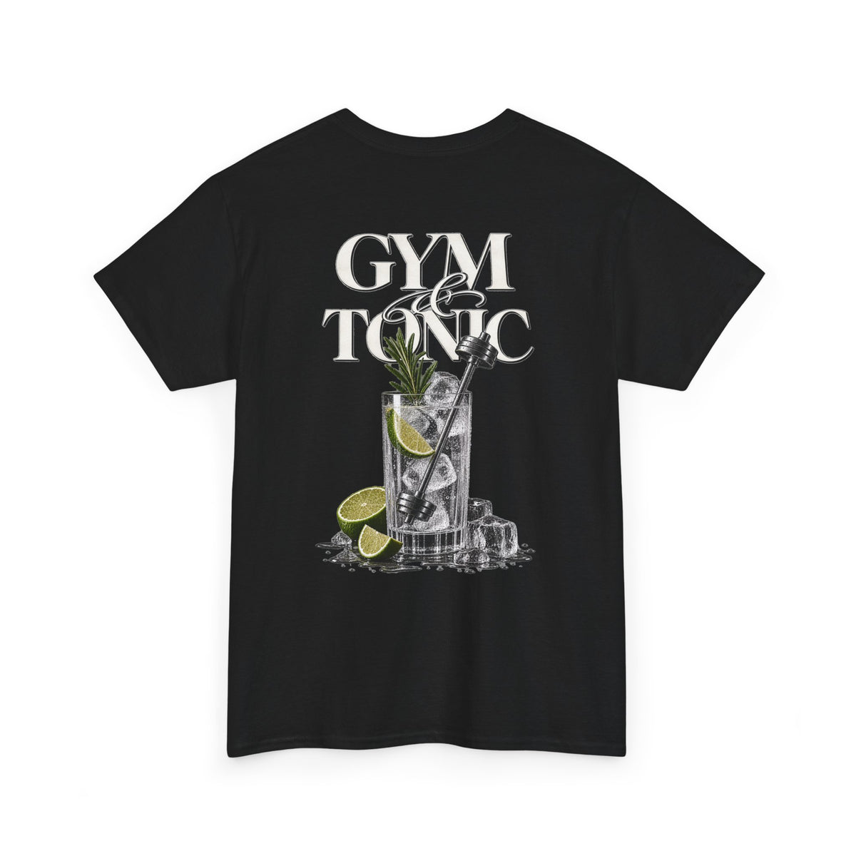 GYM & TONIC Black Tee