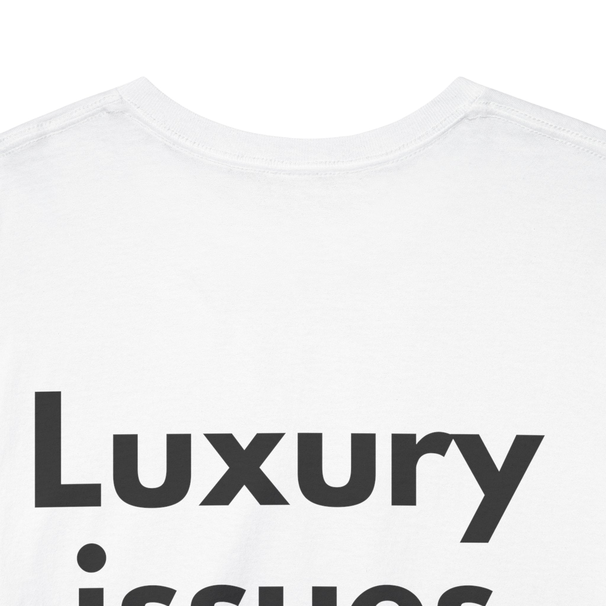 Luxury issues only White Tee — Bold Minimal
