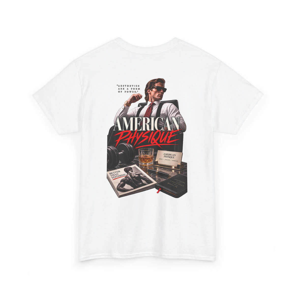 AMERICAN PHYSIQUE White Tee