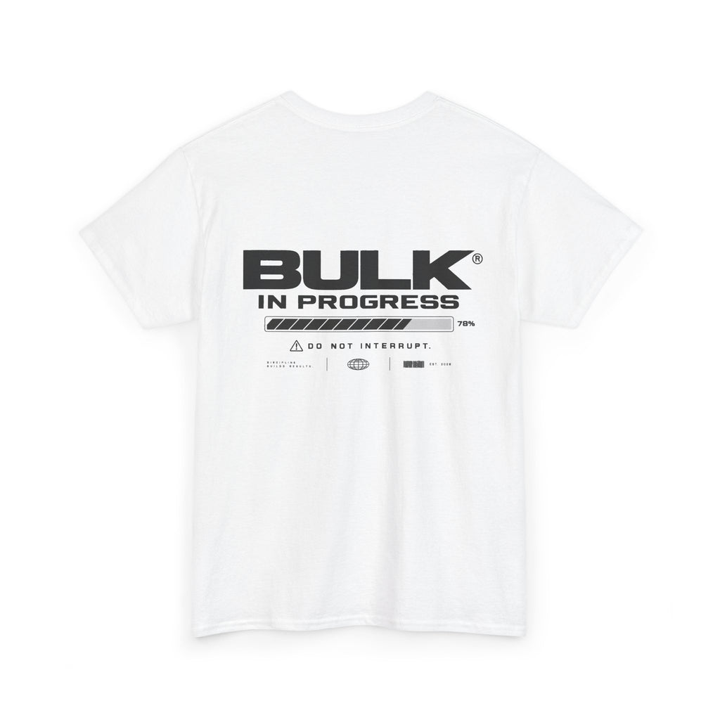 BULK IN PROGRESS White Tee