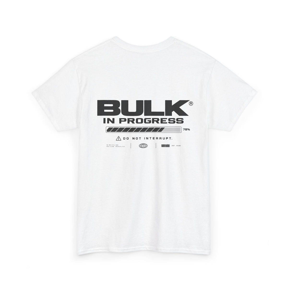 BULK IN PROGRESS White Tee