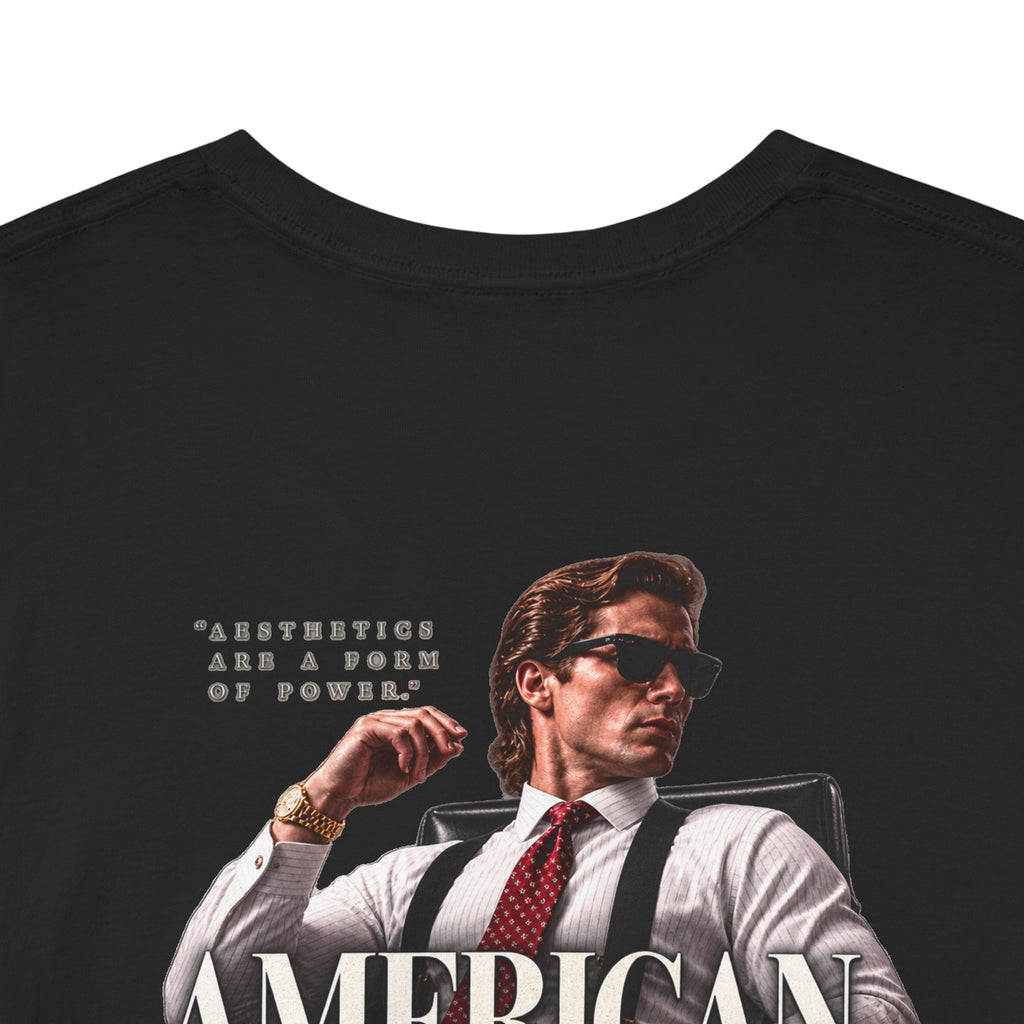 AMERICAN PHYSIQUE Black Tee