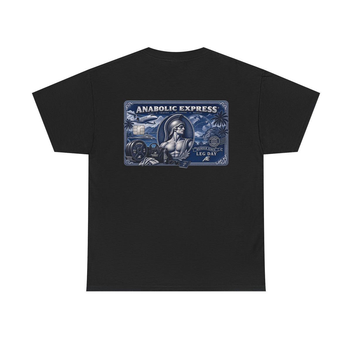 ANABOLIC EXPRESS Black Tee