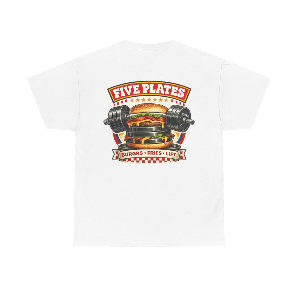 FIVE PLATES White Tee