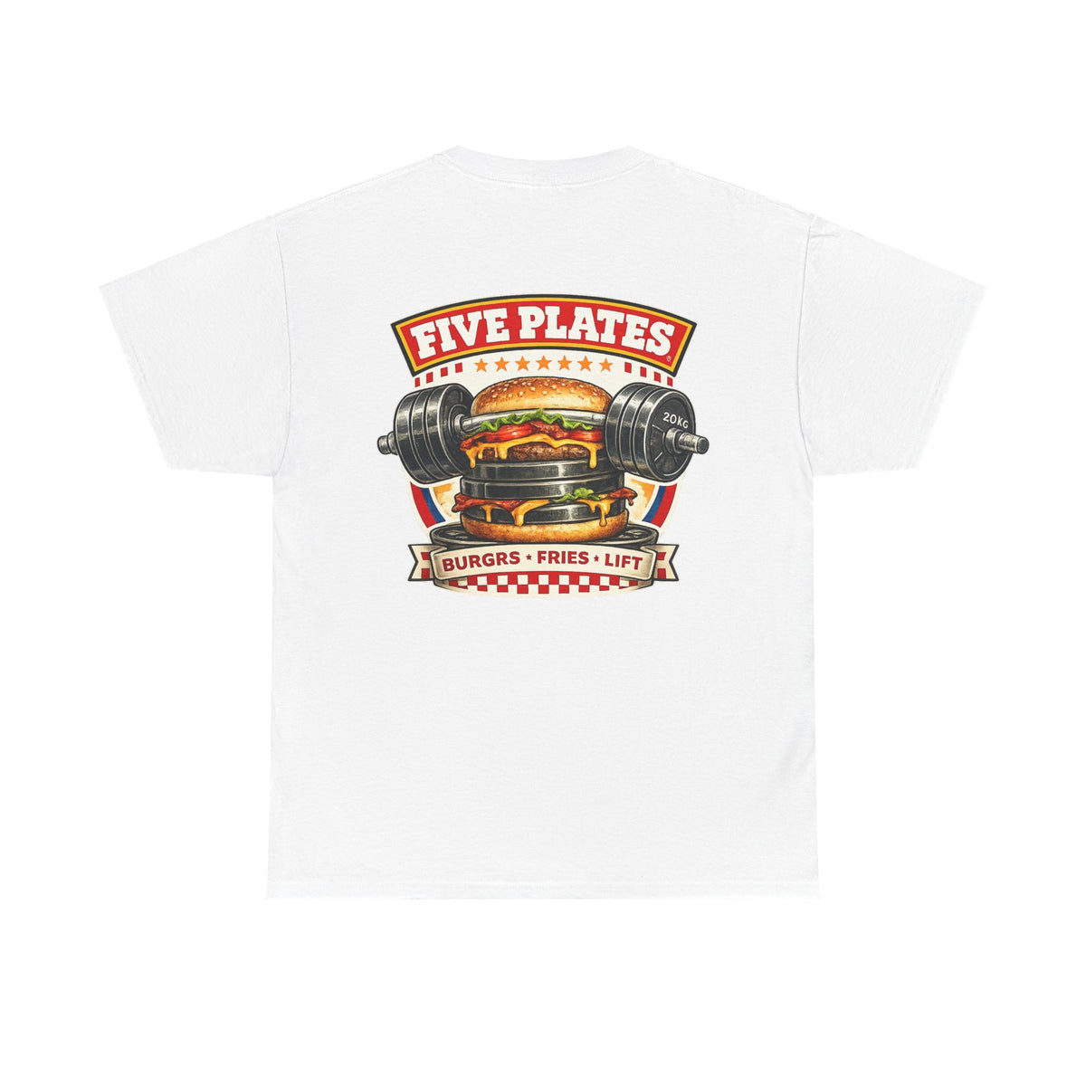 FIVE PLATES White Tee