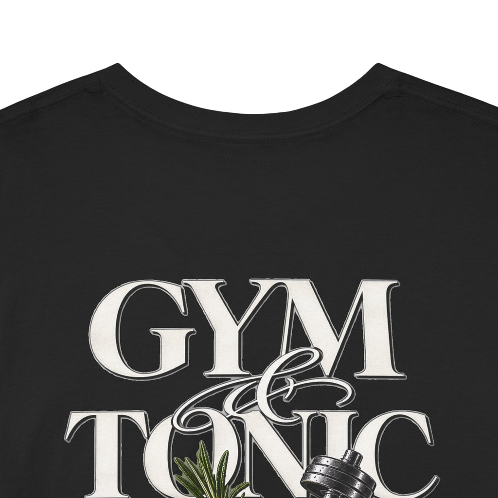 GYM & TONIC Black Tee