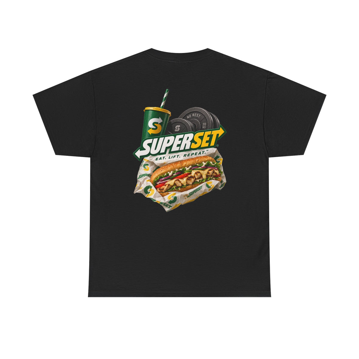 SUPerset Black Tee