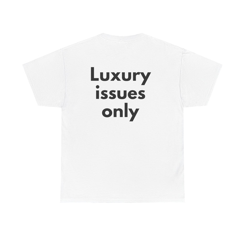 Luxury issues only White Tee — Bold Minimal