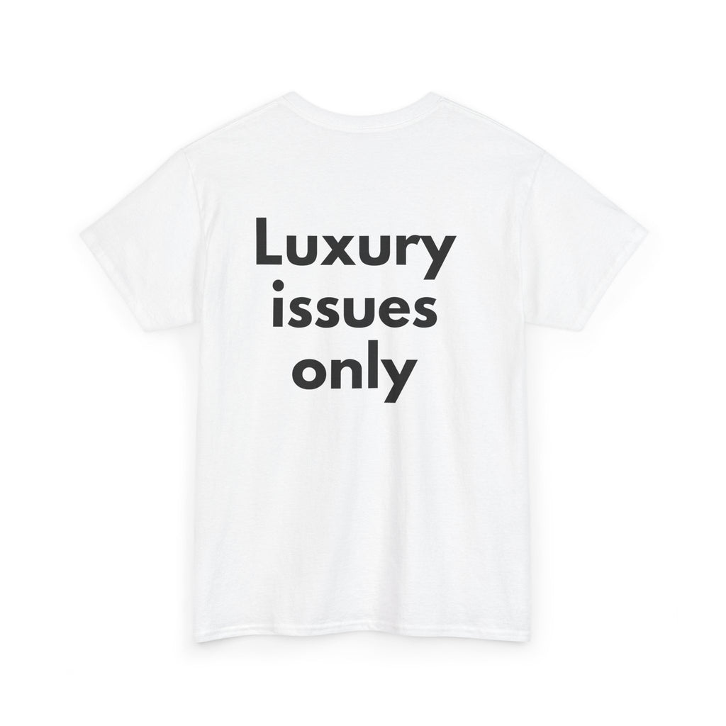 Luxury issues only White Tee — Bold Minimal