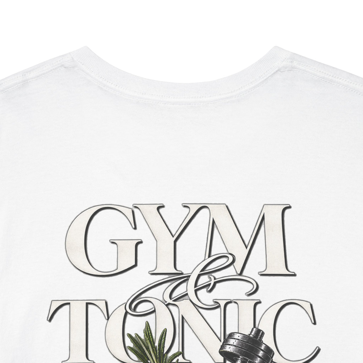 GYM & TONIC White Tee