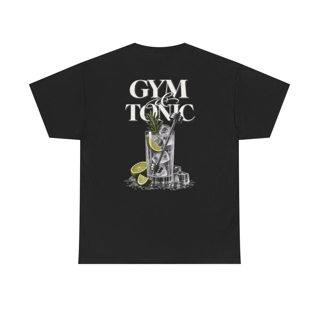 GYM & TONIC Black Tee