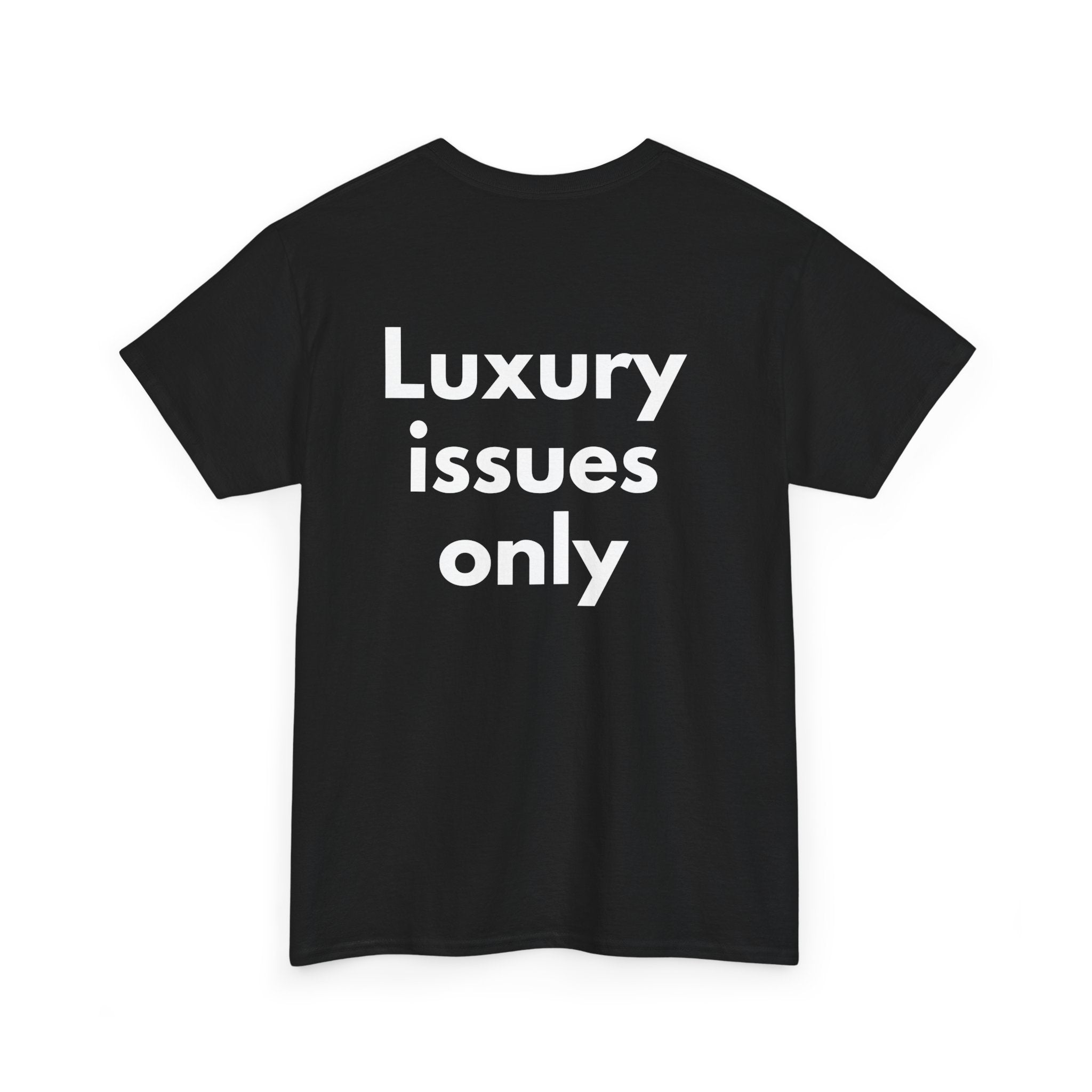 Luxury issues only Black Tee — Bold Minimal