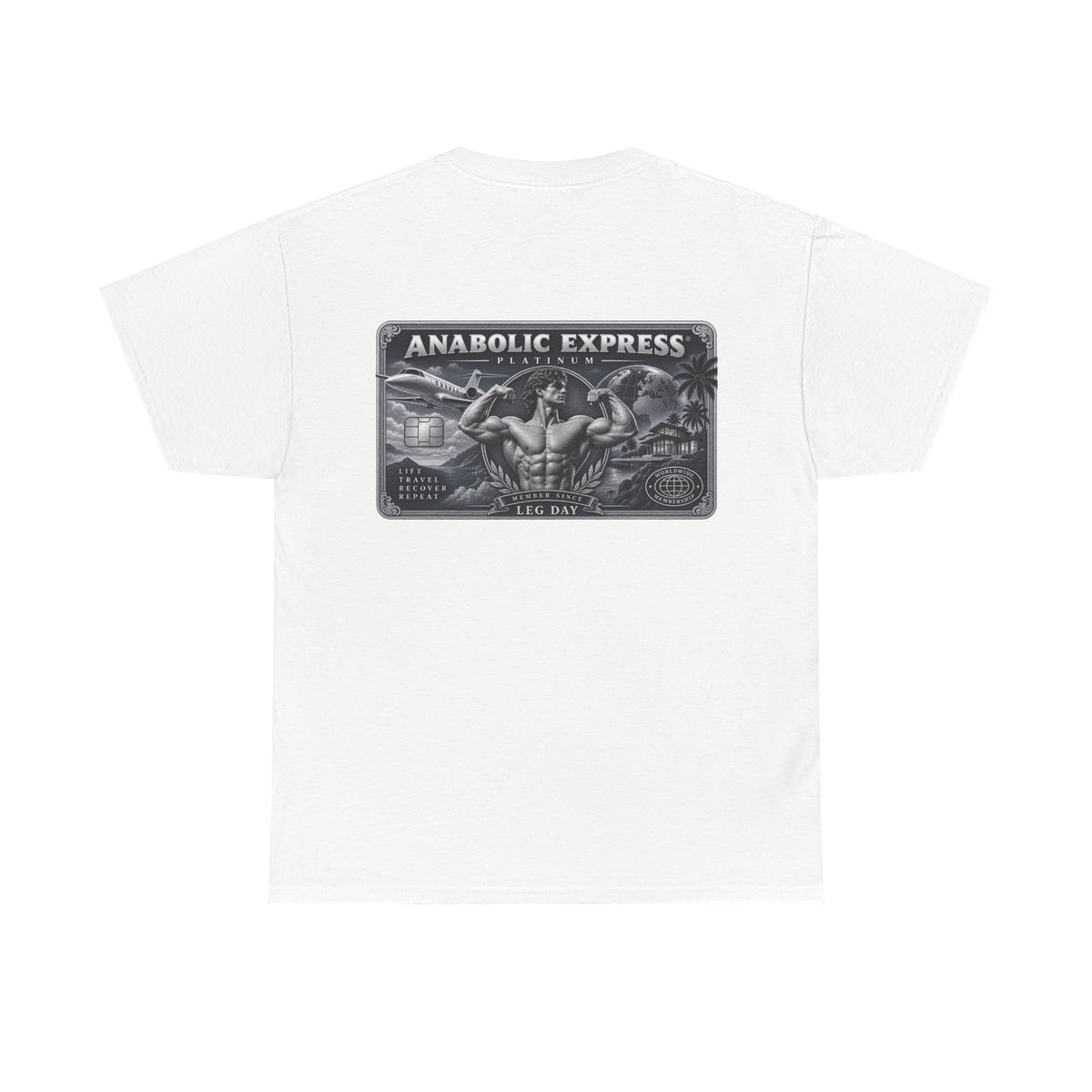 ANABOLIC EXPRESS PLATINUM White Tee