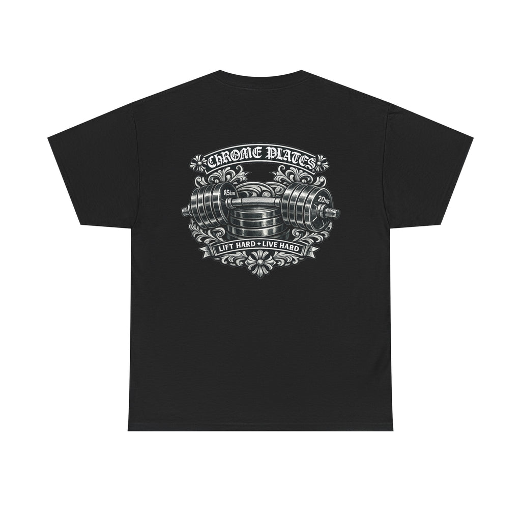 CHROME PLATES Black Tee