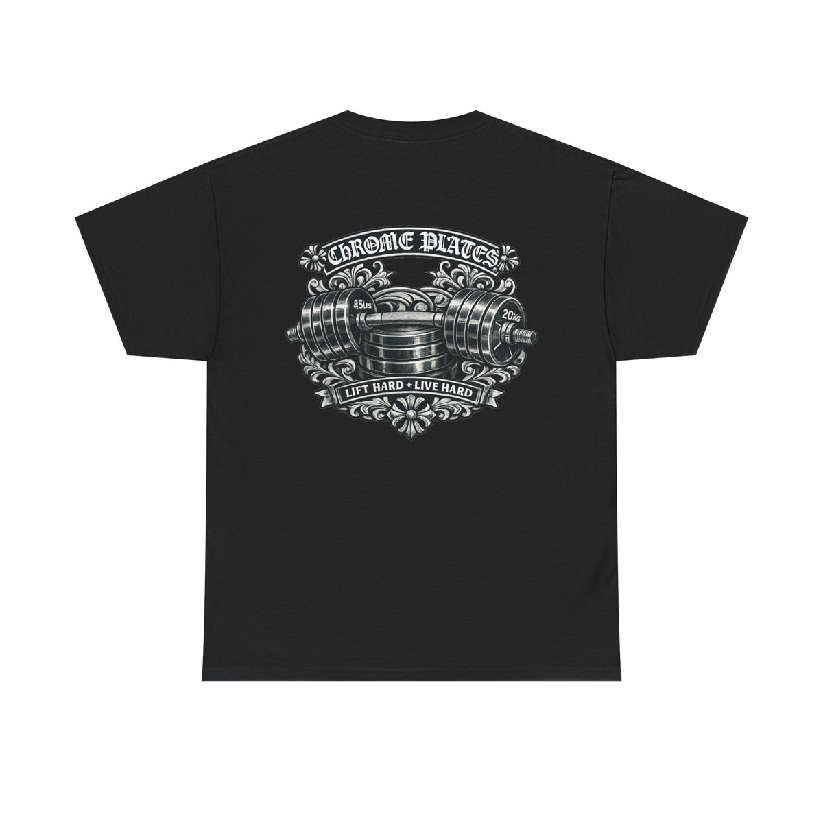 CHROME PLATES Black Tee