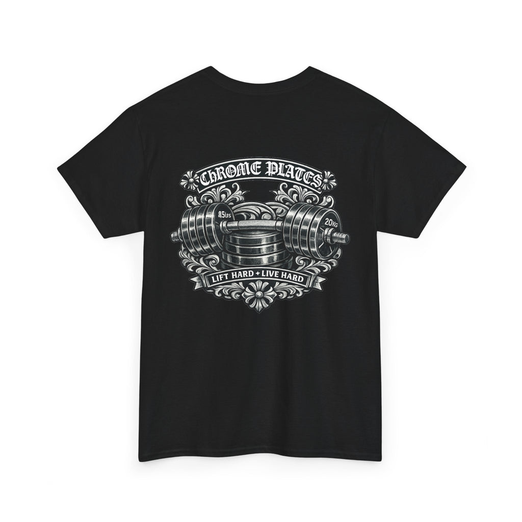 CHROME PLATES Black Tee