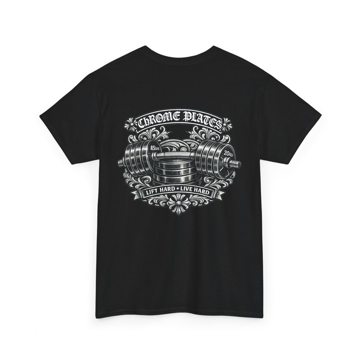 CHROME PLATES Black Tee