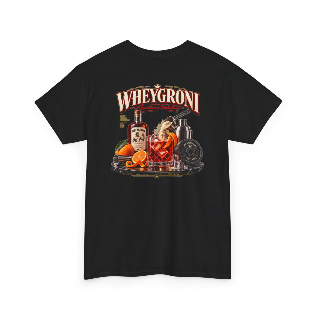 WHEYGRONI Black Tee