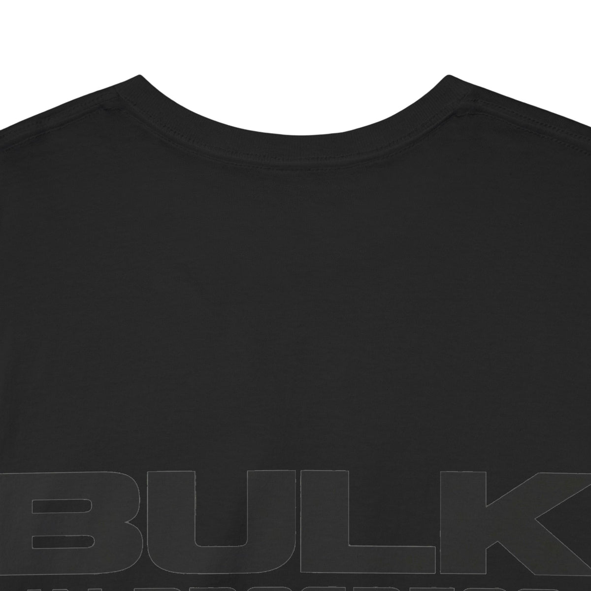 BULK IN PROGRESS Black Tee