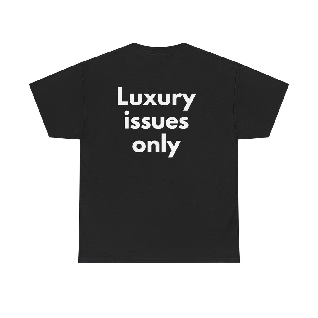 Luxury issues only Black Tee — Bold Minimal