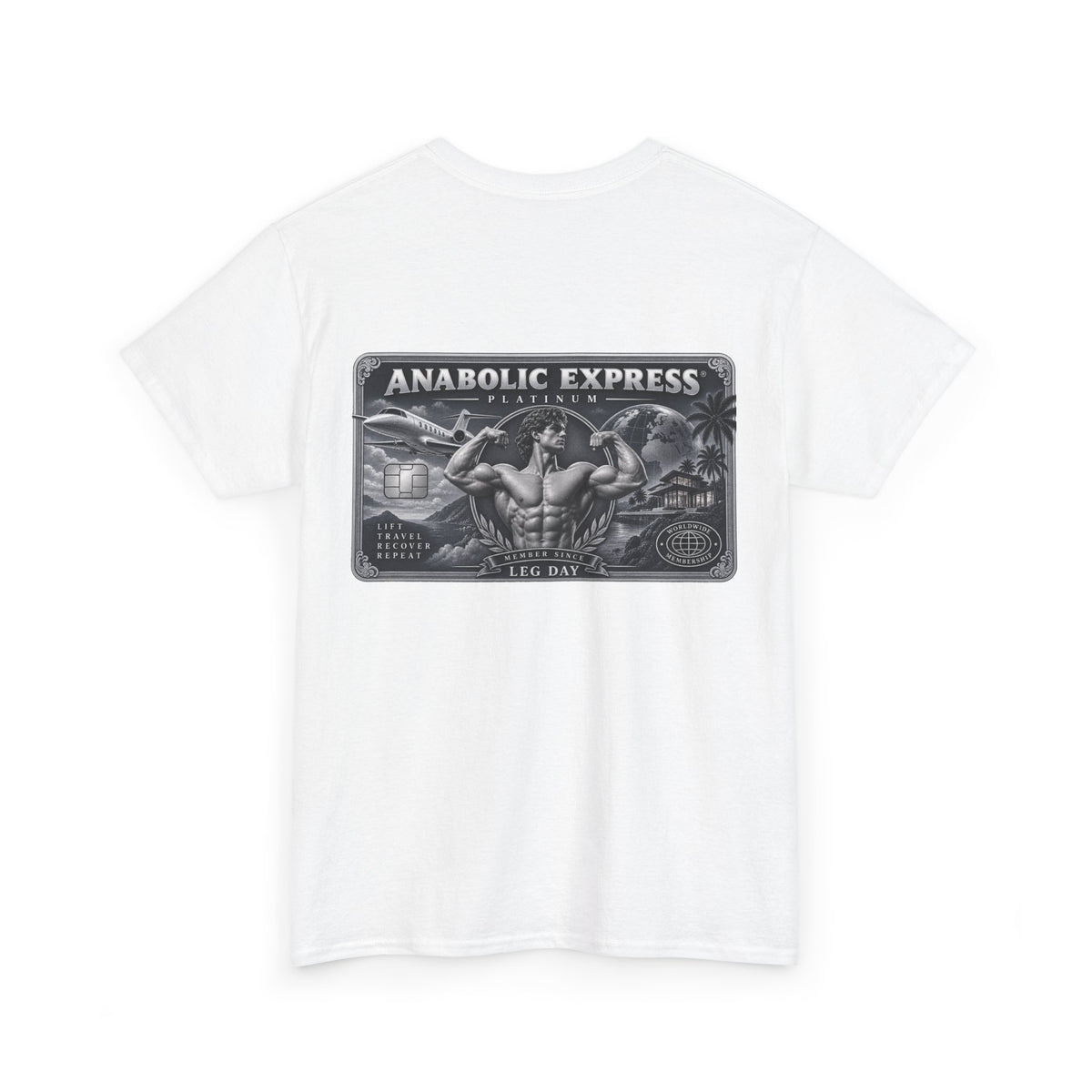 ANABOLIC EXPRESS PLATINUM White Tee