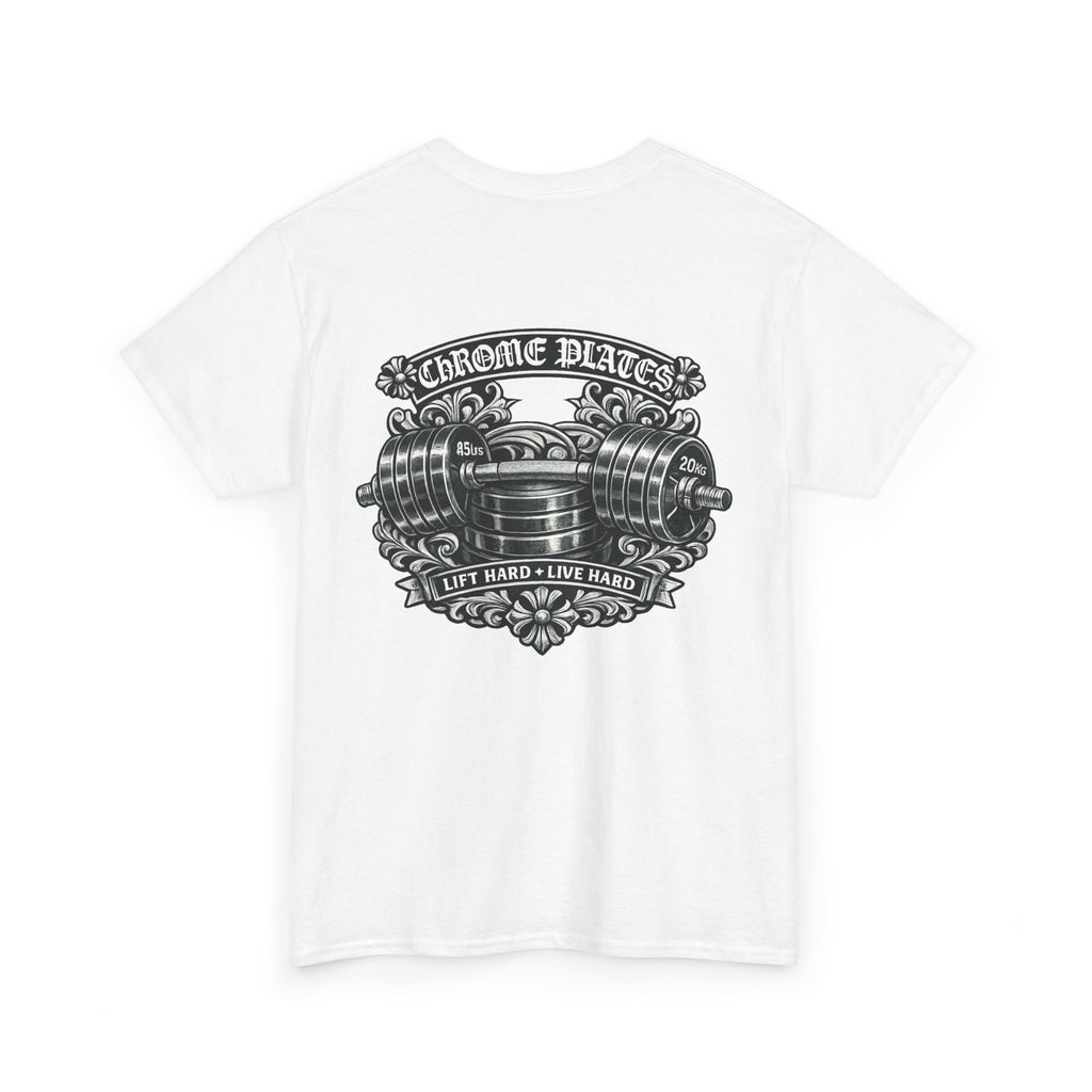 CHROME PLATES White Tee